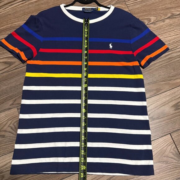 Polo Ralph Lauren Striped Cotton Crewneck Tee – Size M – NWOT - Picture 5 of 15